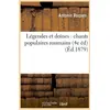 Image de Legendes et doines : chants populaires roumains, (4e ed) (ed.1879)