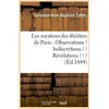 Image de Les mysteres des theatres de paris : observations ! indiscretions ! ! revelations ! ! ! (ed.1844)