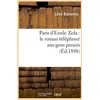 Image de Paris d'emile zola : le roman telephone aux gens presses (ed.1898)