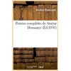 Image de Poésies complètes de Arsène Houssaye (Éd.1850) Arsène Houssaye