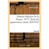 Image de Histoire litteraire de la france. 34-37, suite du quatorzieme siecle. tome 34