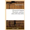 Image de Oeuvres de auguste dorchain : poesies, 1881-1894