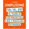 Image de Simplissime 10, 15, 20 à table Jean-François Mallet