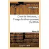 Image de Cours de littérature, à l'usage des divers examens. Volume 10