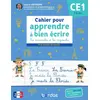 Image de Cahier pour apprendre à bien écrire : Les minuscules et les majuscules - CE1 Laura Lefebvre
