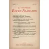 Image de La nouvelle revue francaise