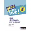 Image de Give me five 3ème - Coffret CD + DVD 2017 Collectif, Michel Brusson, Hélène Adrian