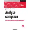 Image de Analyse complexe - Fonctions holomorphes d'une variable Andrei Iordan, Vincent Michel