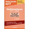 Image de Mathématiques - IUT, 1re année - l'essentiel du cours, exercices avec corrigés détaillés (3e édition) Laurent Chancogne, Florent Arnal, Thierry Alhalel