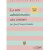 Image de La note administrative aux concours Jean-François Guédon