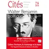 Image de REVUE CITES n.74 : Walter Benjamin, littérature et politique (édition 2018) Revue Cites