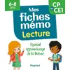 Image de Mes fiches mémo Lecture CP-CE1 Morgane Céard