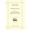Image de Correspondance Tome 1 : l amour et l exil, introduction générale, lettres I-IV / epistolae I-V Dante Alighieri