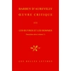 Image de Oeuvre critique Tome 3 - les oeuvres et les hommes Jules Barbey D'Aurevilly