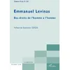 Image de Emmanuel Lévinas des droits de l'Homme à l'homme Steeve Elvis Ella