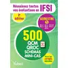 Image de Réussissez toutes vos évaluations en IFSI - 500 QCM, QROC, schémas, mini-cas - semestre 1 (2e édition) Collectif