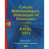 Image de Calculs mathématiques, statistiques et financiers en pratique avec excel 2013 Patrice Rey