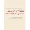 Image de Menus d'automne pour l'angine de poitrine Cédric Menard