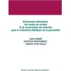Image de Dictionnaire des modes de cuisson et de conservation des aliments pour le traitement diététique de la pancréatite Cédric Menard