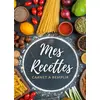Image de Carnet de recettes a remplir - mes recettes - livre de cuisine personnalisable, grand format