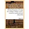 Image de Poésies françaises à l'usage des collèges. Fables, contes, sentences, petits poèmes