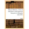 Image de Musee litteraire, choix de litterature contemporaine francaise et etrangere. serie 5 Collectif