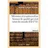 Image de Memoires et avantures d'un homme de qualite qui s'est retire du monde. volume 6 Prevost