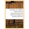 Image de Catalogue de mobilier, bronzes d'art et d'ameublement, marbres, porcelaines, faïences : objets de vitrine, argenterie de la collection de Mme de Binville Collectif