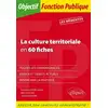 Image de La culture territoriale en 60 fiches Caroline Graouer, Brice Gaillard, Emmanuel Faivre