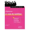 Image de L'épreuve de note de synthèse - CRFPA et ENM - méthodologie de l'épreuve, sujets corrigés et commentés, copies d'étudiants Clara Bernard-Xémard, Sylvie Schlanger