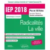 Image de Radicalité, la ville - concours commun d'entrée en 1re année Sciences Po - méthodologie et conseils - IEP 2018 Collectif