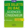Image de Les sujets du bac : sciences de l'ingénieur - terminale S (2e édition) Jean-Yves Rault, Anthony Lemoal