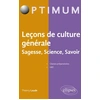 Image de Leçons de culture générale, Sagesse, Science, Savoir Thierry Laude