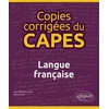 Image de Copies corrigées du CAPES : langue française (édition 2018) Jean-Michel Gouvard, Florence Plet-Nicolas
