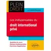 Image de Plein Droit : les indispensables du droit international privé Julie Clavel-Thoraval