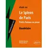 Image de Étude sur le spleen de paris, petits poèmes de prose, Baudelaire Michèle Narvaez, Florence Ricard