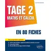 Image de TAGE 2 - maths et calcul en 80 fiches