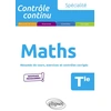 Image de Spécialité Mathématiques - Terminale - Nouveaux programmes Bruno Ciolfi