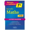 Image de Spécialité mathématiques - terminale - nouveaux programmes