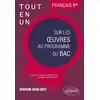 Image de Tout-en-un sur les oeuvres au programme de Français. Première. Session 2020-2021 Collectif