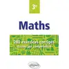 Image de Mathématiques - 3e - 280 exercices corrigés classés par compétences avec sujets de brevet Christophe Poulain