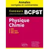 Image de Physique-Chimie. BCPST. Annales corrigées et commentées. Concours 2018/2019/2020/2021 Caroline Bérenger
