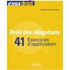 Image de Droit des obligations. 41 exercices d'application Frédéric-Jérôme Pansier