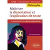 Image de Maîtriser la dissertation et l'explication de texte en philosophie : la construction de la réflexion Laurent Dechezleprêtre