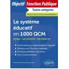Image de Le système éducatif en 1000 QCM