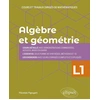 Image de Algèbre et géométrie : licence 1re année - cours et travaux dirigés de mathématiques Nicolas Nguyen