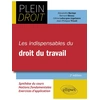 Image de Les indispensables du droit du travail (2e édition) Céline Leborgne, Jean-Philippe Tricoit, Alexandre Barège