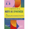 Image de L'épreuve de la note de synthèse aux concours administratifs : méthodologie et exercices corrigés Frédéric Ingelaere, Cathie Niellen
