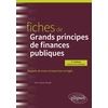 Image de Fiches de grands principes de finances publiques Jean-François Boudet