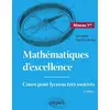 Image de Mathématiques d'excellence : Première : Cours pour lycéens très motivés Eric Dubon, Francisco Del Rey
